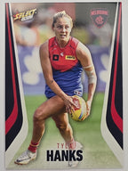 2026 AFL Footy Stars Base Card #255 Tyla Hanks - Melbourne Demons