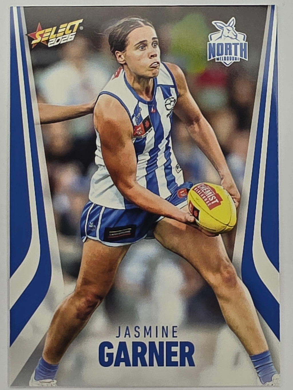 2026 AFL Footy Stars Base Card #257 Jasmine Garner - North Melbourne Kangaroos