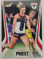 2026 AFL Footy Stars Base Card #263 Hannah Priest - St Kilda Saints