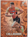 2026 AFL Footy Stars Mercury Team Colours MY88 Finn Callaghan #227/425 - GWS Giants
