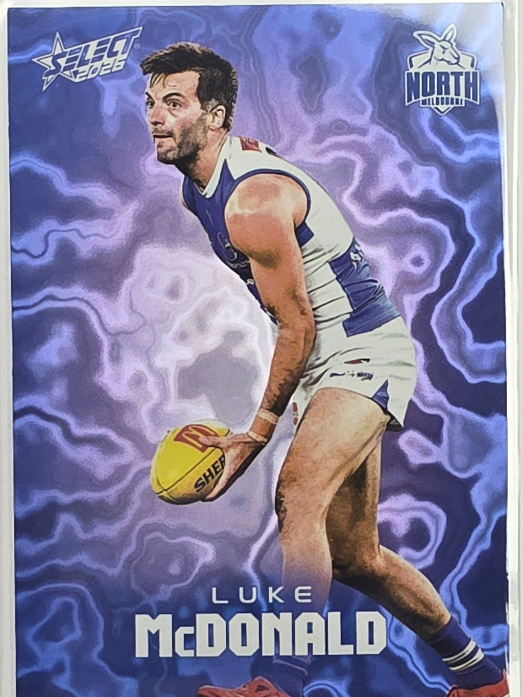 2026 AFL Footy Stars Mercury Team Colours MY136 Luke McDonald #279/425 - North Melbourne Kangaroos