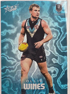 2026 AFL Footy Stars Mercury Team Colours MY156 Ollie Wines #186/425 - Port Adelaide Power