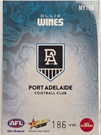 2026 AFL Footy Stars Mercury Team Colours MY156 Ollie Wines #186/425 - Port Adelaide Power
