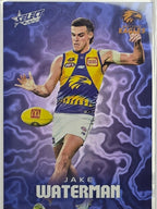 2026 AFL Footy Stars Mercury Team Colours MY204 Jake Waterman #119/425- West Coast Eagles