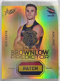 2026 AFL Select Footy Stars Brownlow Predictor Patch Gold BPPG2 Ben Keays #199/220 - Adelaide Crows