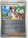 Pokemon TCG Perfect Order | Rosa’s Encouragement | #084/088 | Reverse Holo | Uncommon