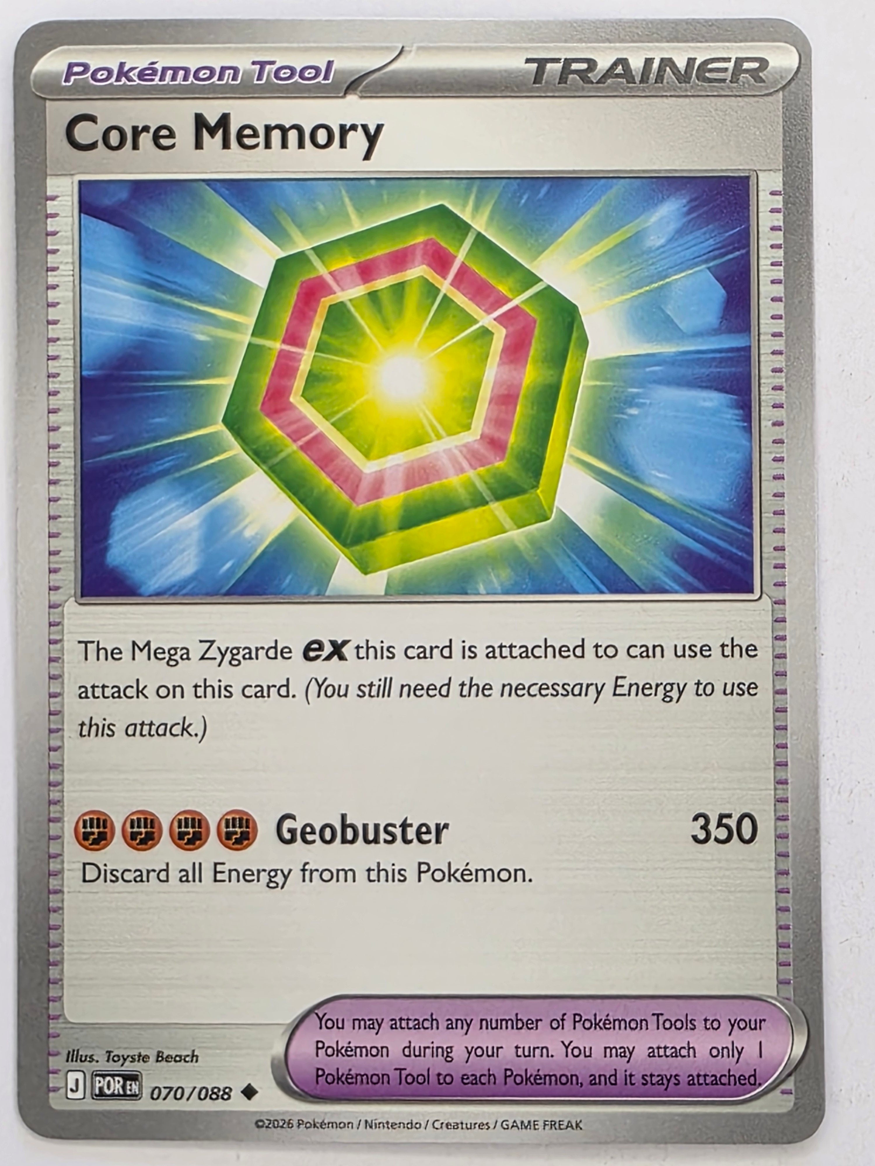 Pokemon TCG Perfect Order | Core Memory | #070/088 | Uncommon