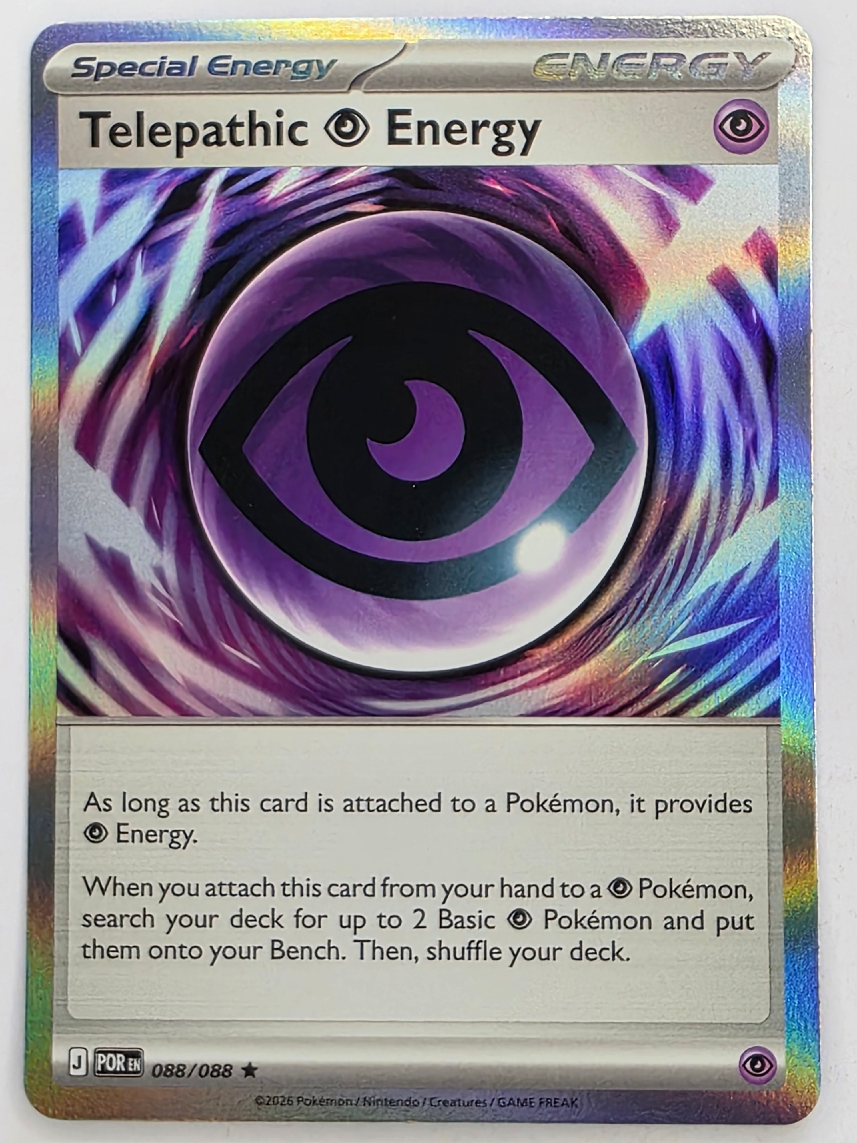 Pokemon TCG Perfect Order | Telepathic Energy | #088/088 | Rare
