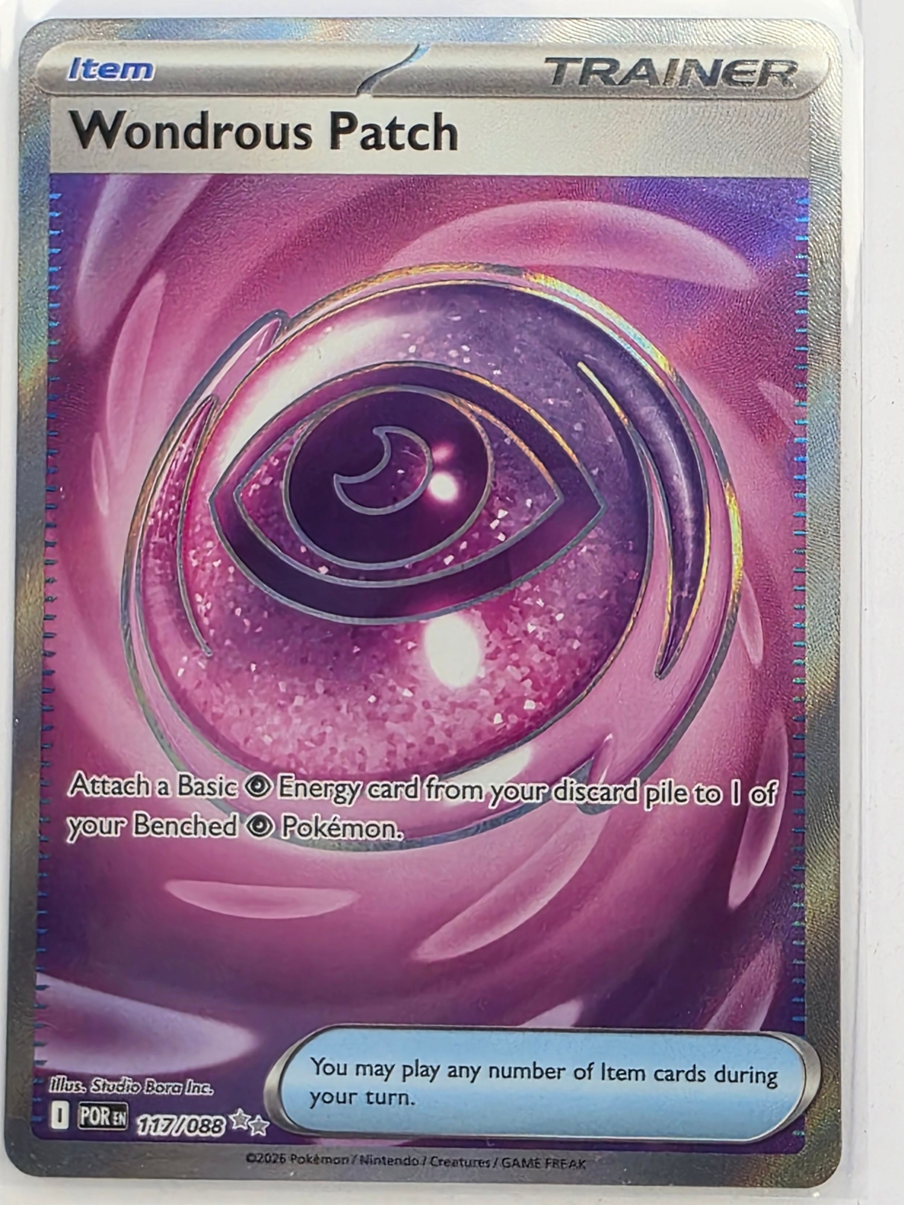 Pokemon TCG Perfect Order | Wondrous Patch | #117/088 | Ultra Rare