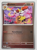 Pokemon TCG Chaos Rising |Braixen | #012/086 | Reverse Holo | Common