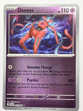 Pokemon TCG Chaos Rising |Deoxys | #031/086 | Reverse Holo | Uncommon