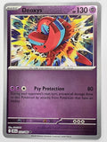 Pokemon TCG Chaos Rising |Deoxys | #033/086 | Reverse Holo | Uncommon