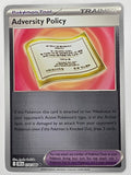 Pokemon TCG Chaos Rising |Adversity Policy | #074/086 | Reverse Holo | Uncommon