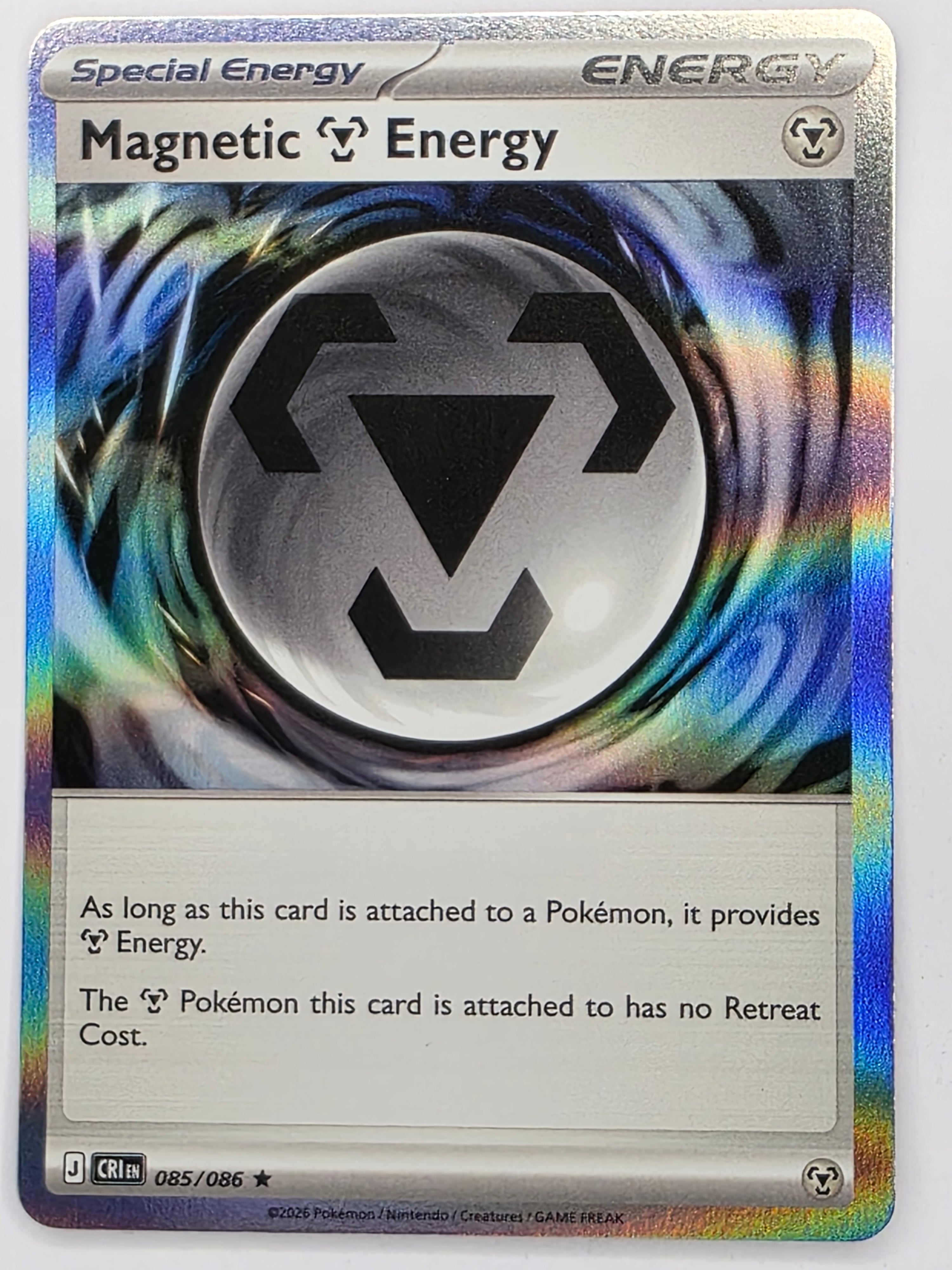 Pokemon TCG Chaos Rising |Magnetic Energy | #085/086 | Rare