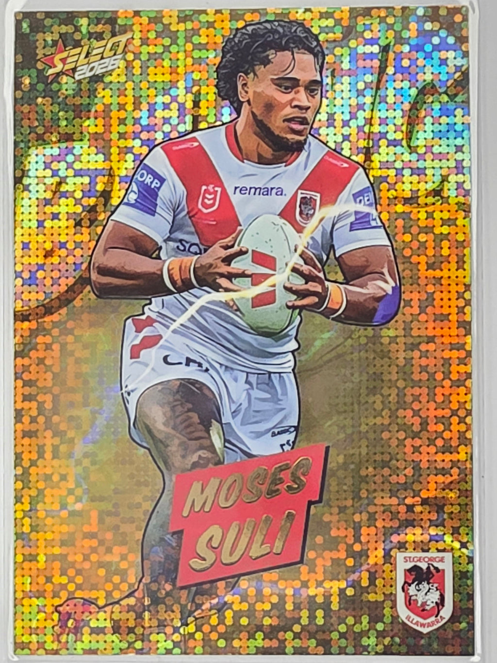 2026 Select NRL League Heroes | Bang GOLD | #BG70 | Moses Suli | Dragons