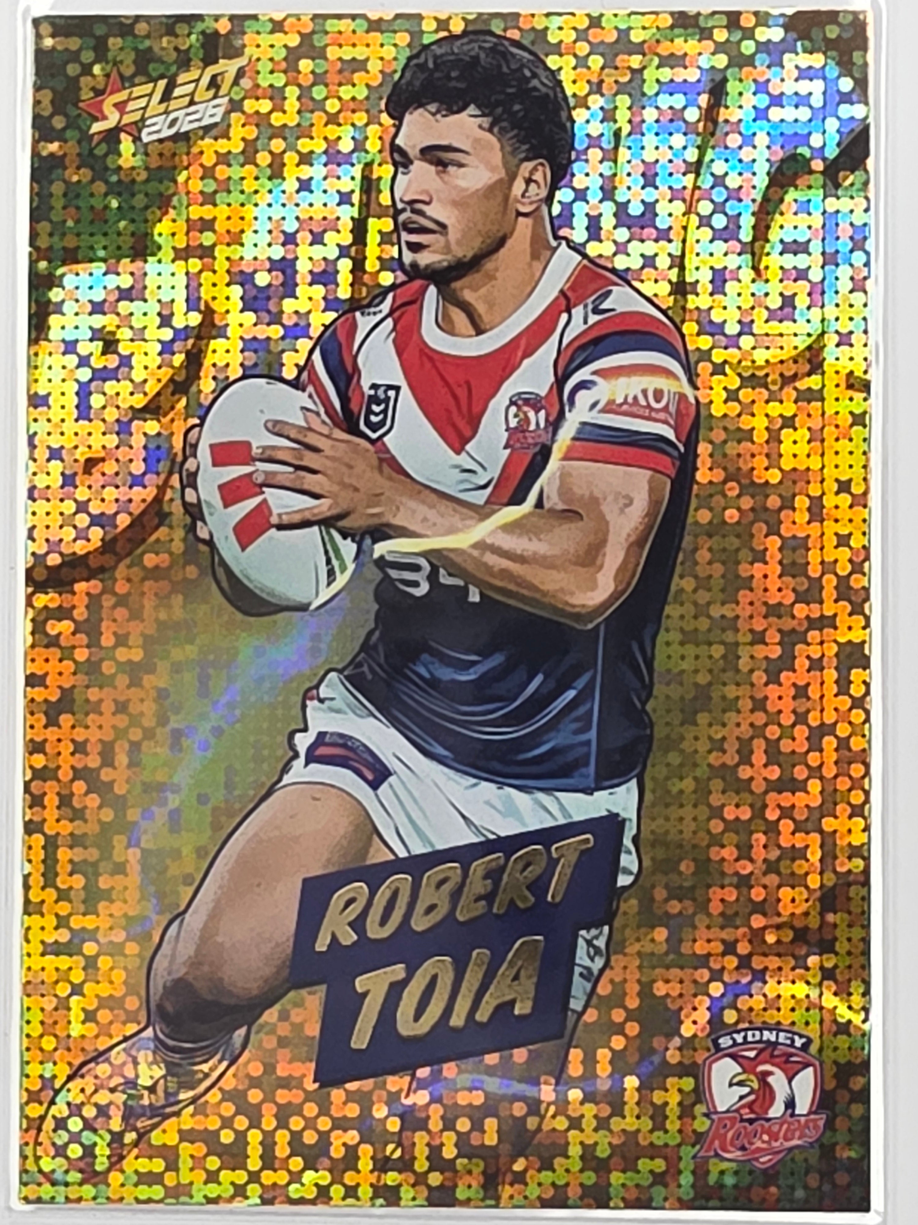 2026 Select NRL League Heroes | Bang GOLD | #BG74 | Robert Toia | Roosters