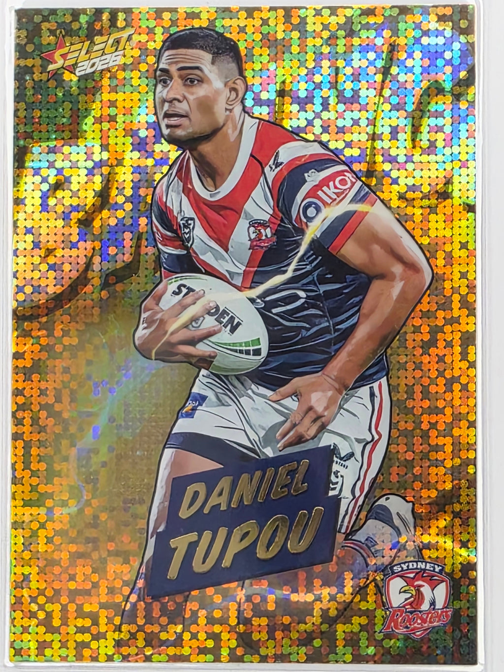2026 Select NRL League Heroes | Bang GOLD | #BG75 | Daniel Tupou | Roosters