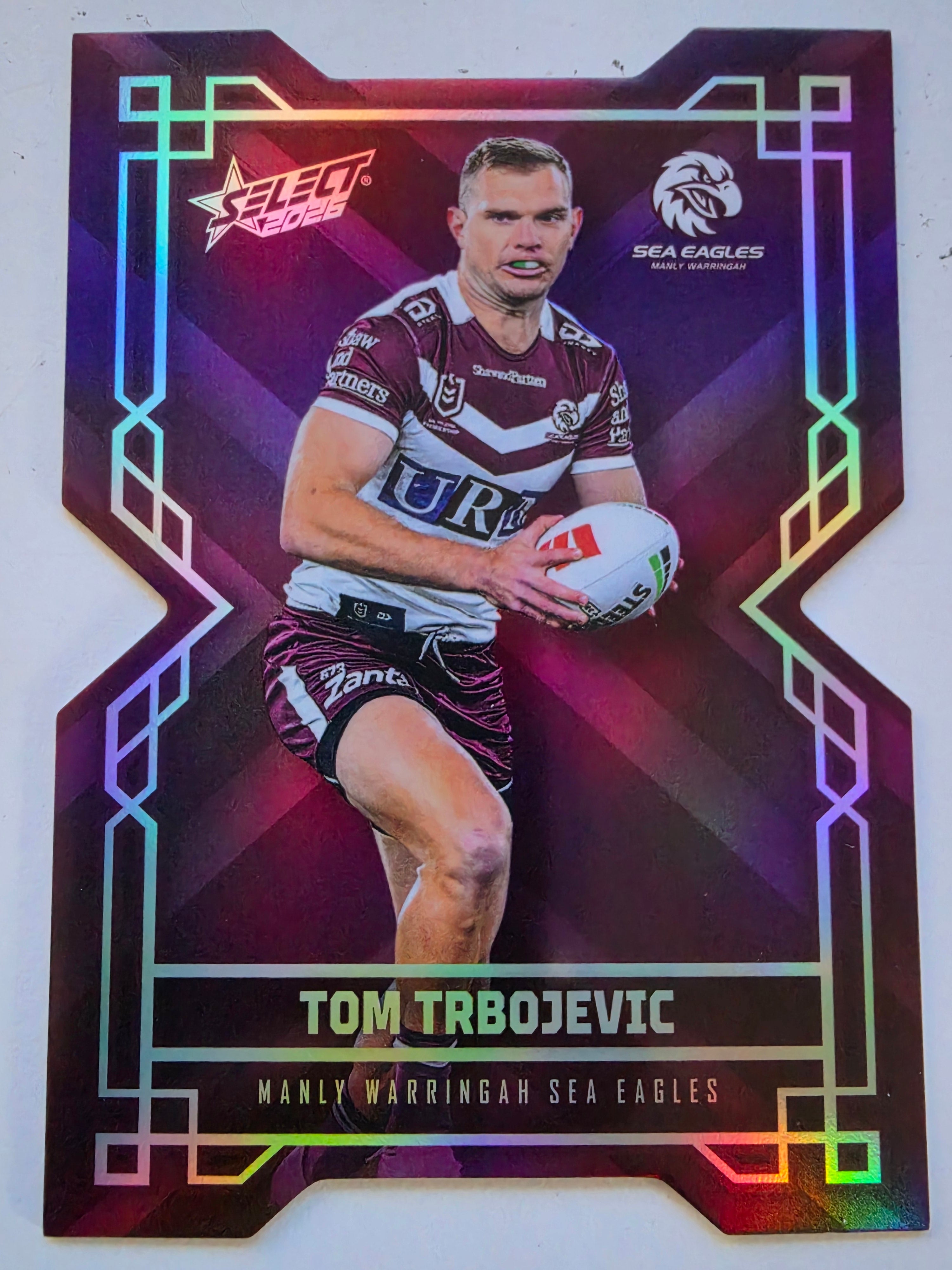 NRL 2026 League Heroes | Colours Diecut | #CD91 |Tom Trbojevic |Manly Sea Eagles