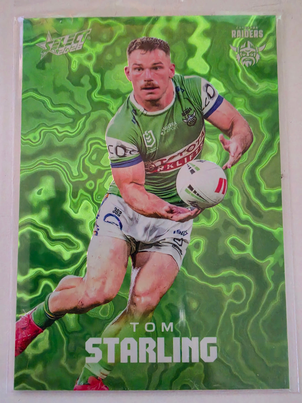 NRL 2026 League Heroes | Mercury | #M18 | #256/450 | Tom Starling | Canberra Raiders