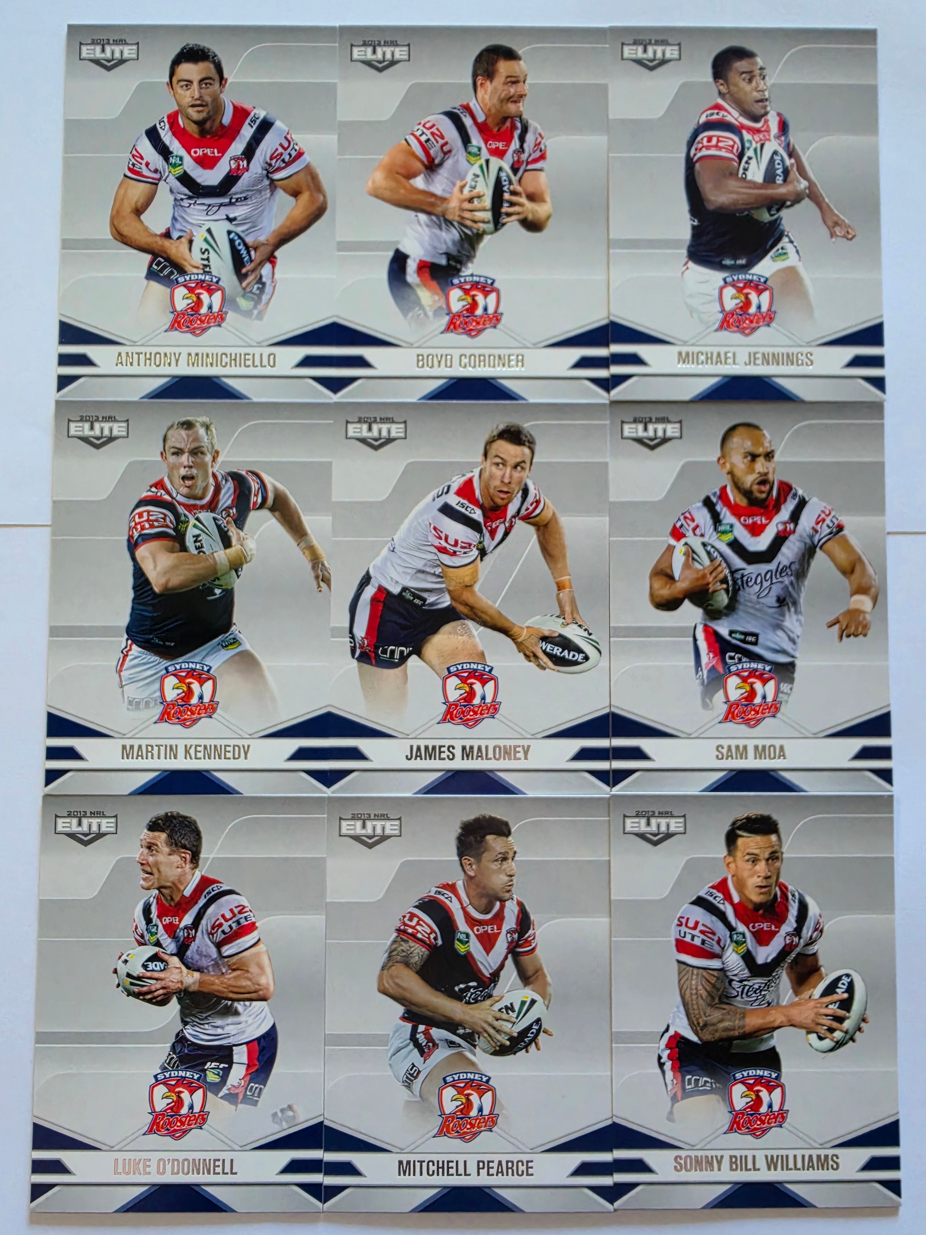 NRL 2013 Elite | Sydney Roosters Base Team Set