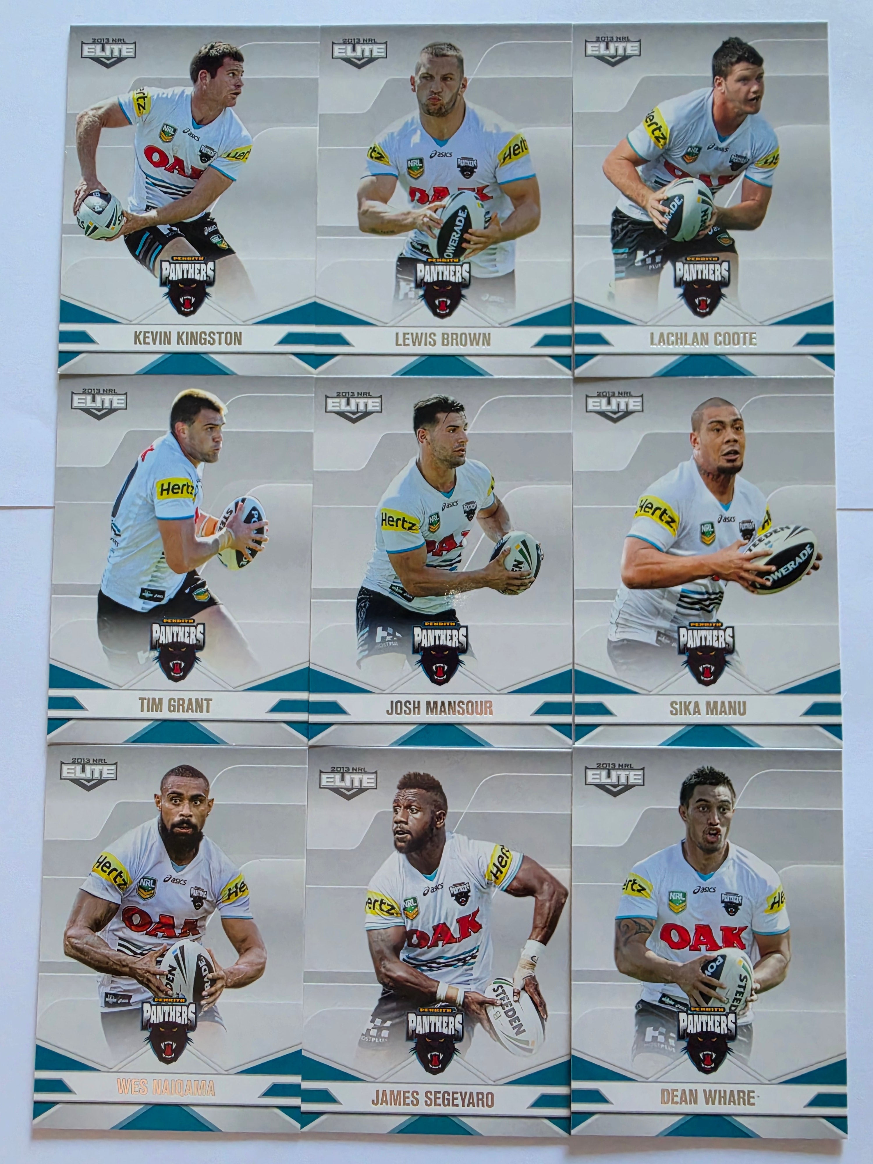 NRL 2013 Elite | Penrith Panthers Base Team Set