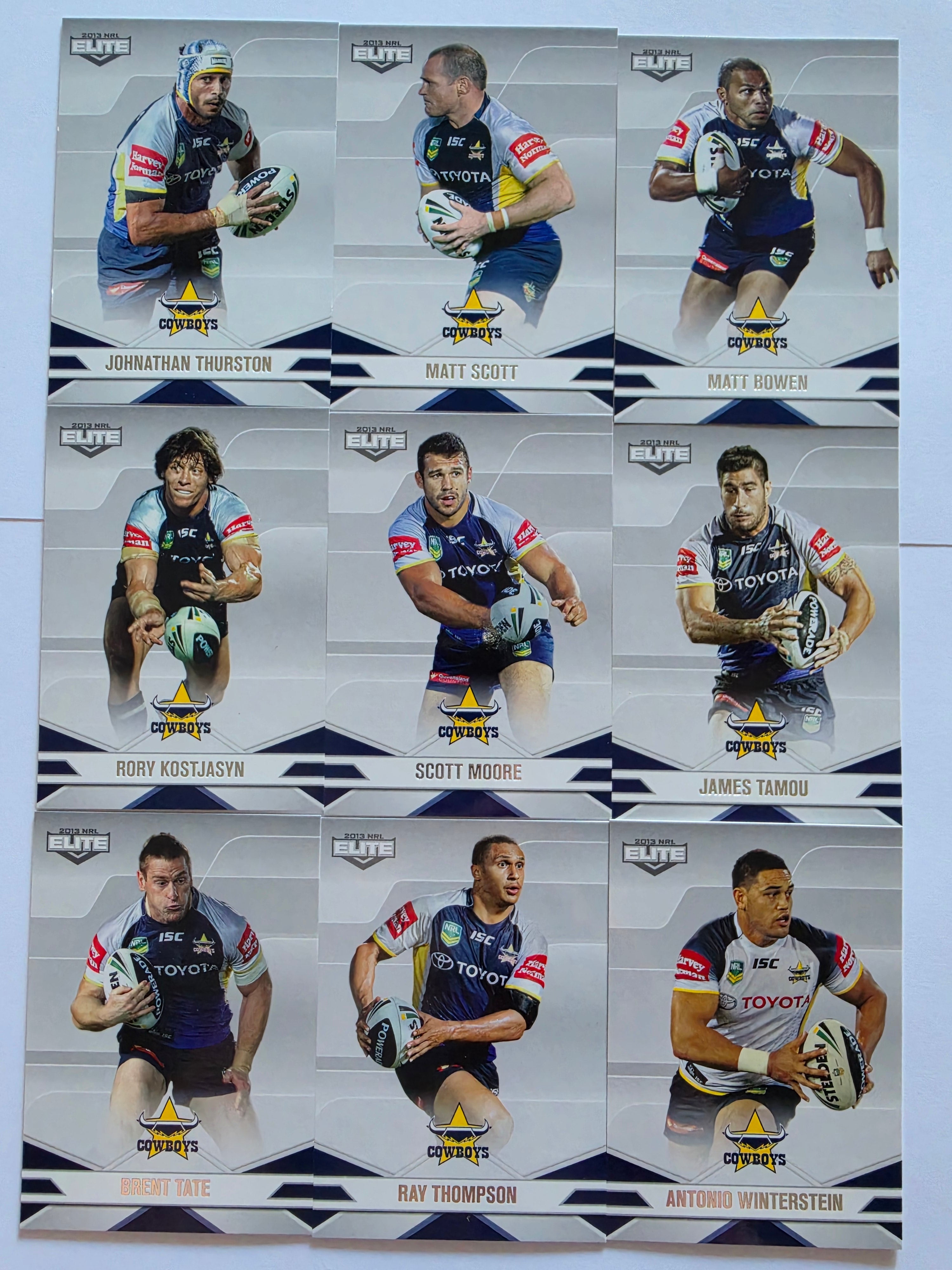 NRL 2013 Elite | North Queensland Cowboys Base Team Set