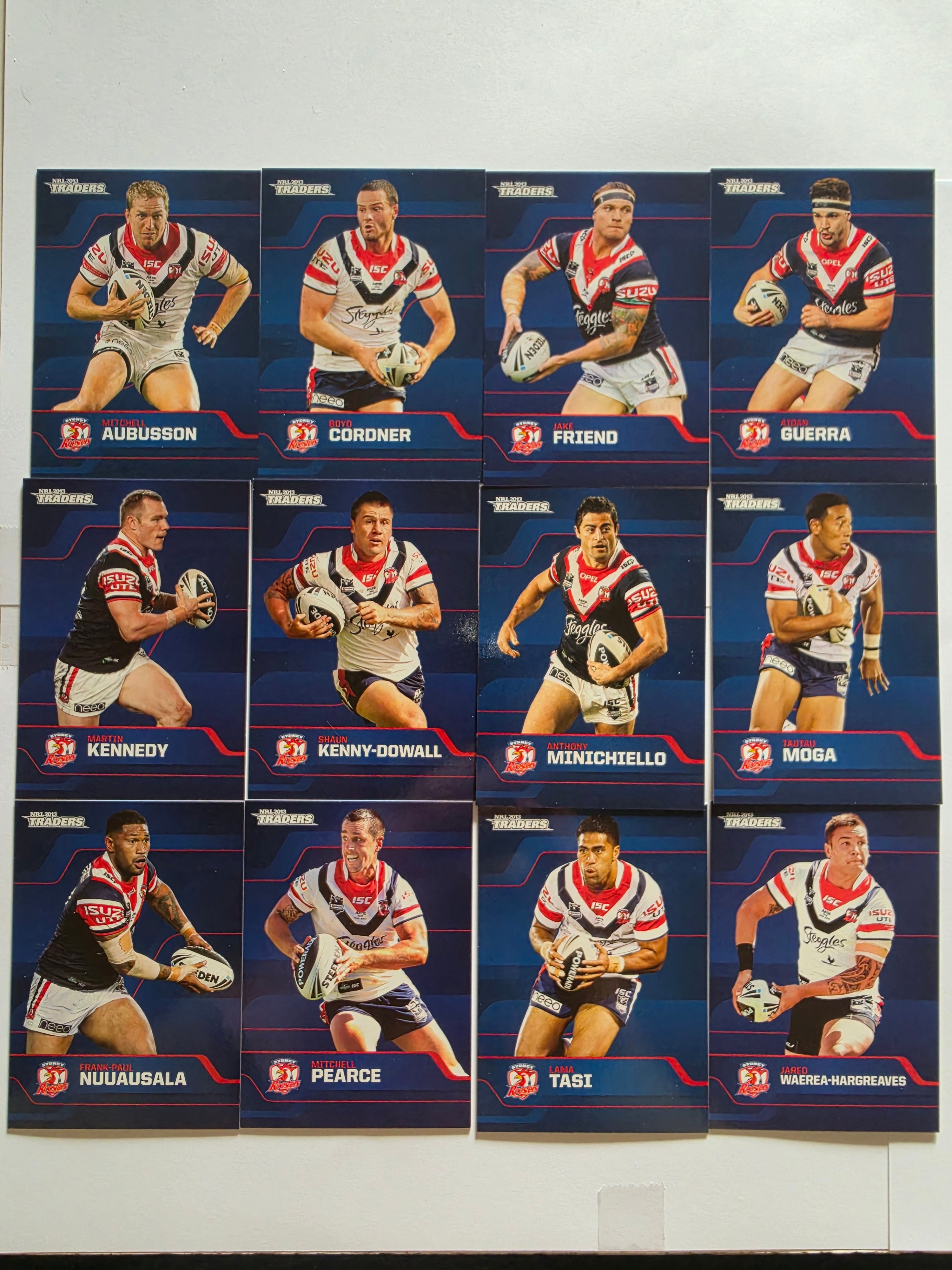 NRL 2013 Traders | Sydney Roosters Base Team Set