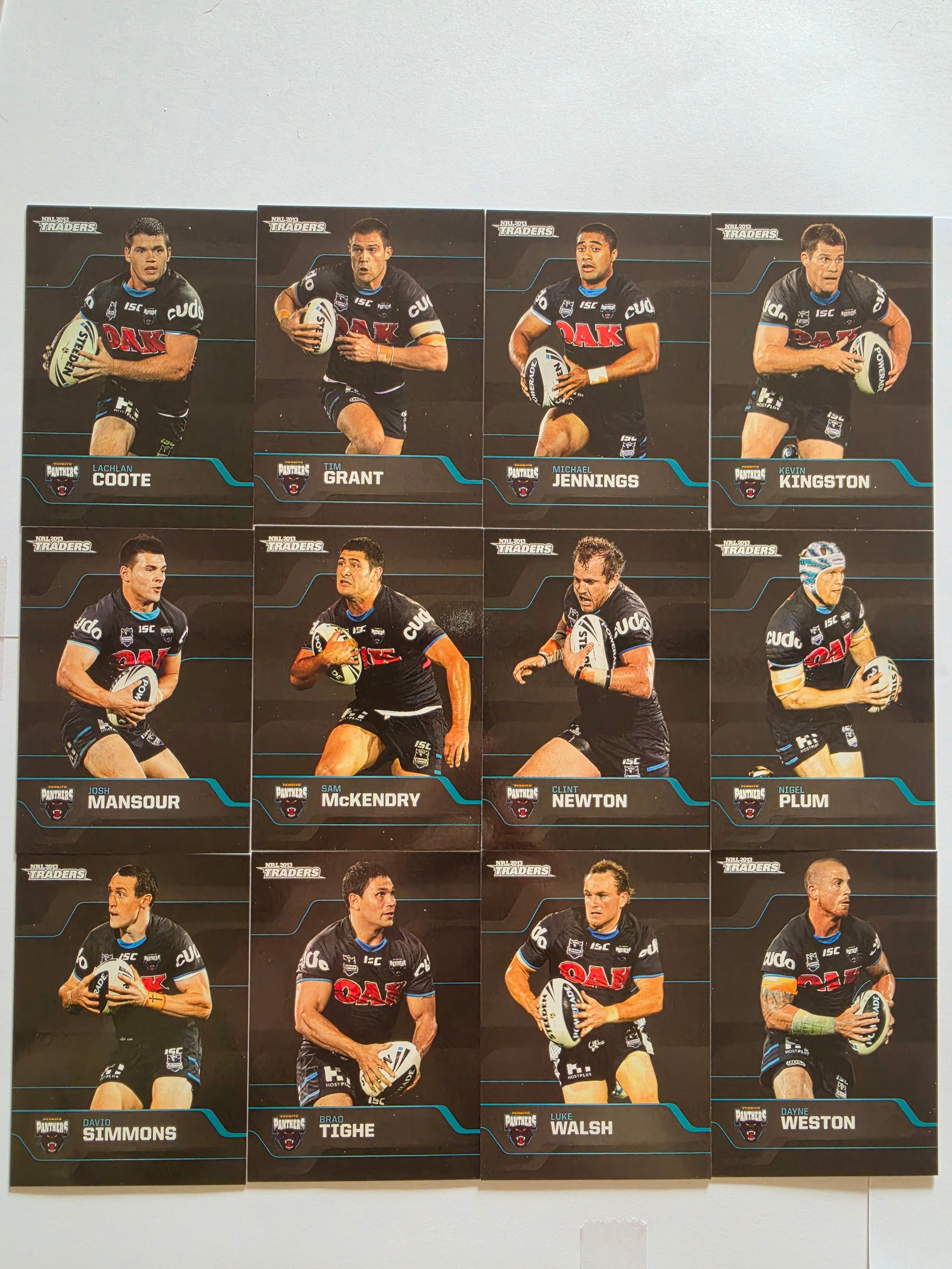 NRL 2013 Traders | Penrith Panthers Base Team Set