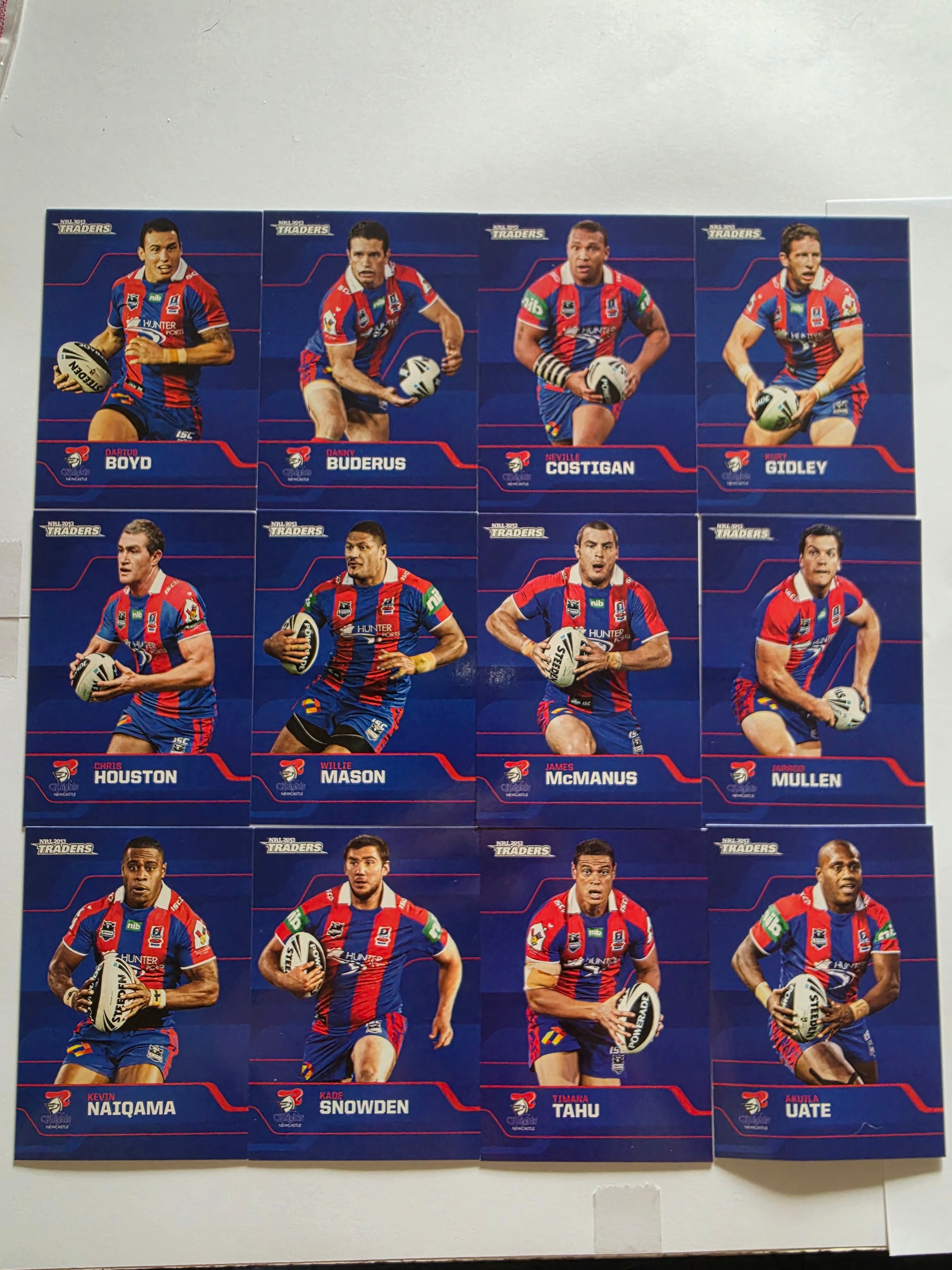 NRL 2013 Traders | Newcastle Knights Base Team Set