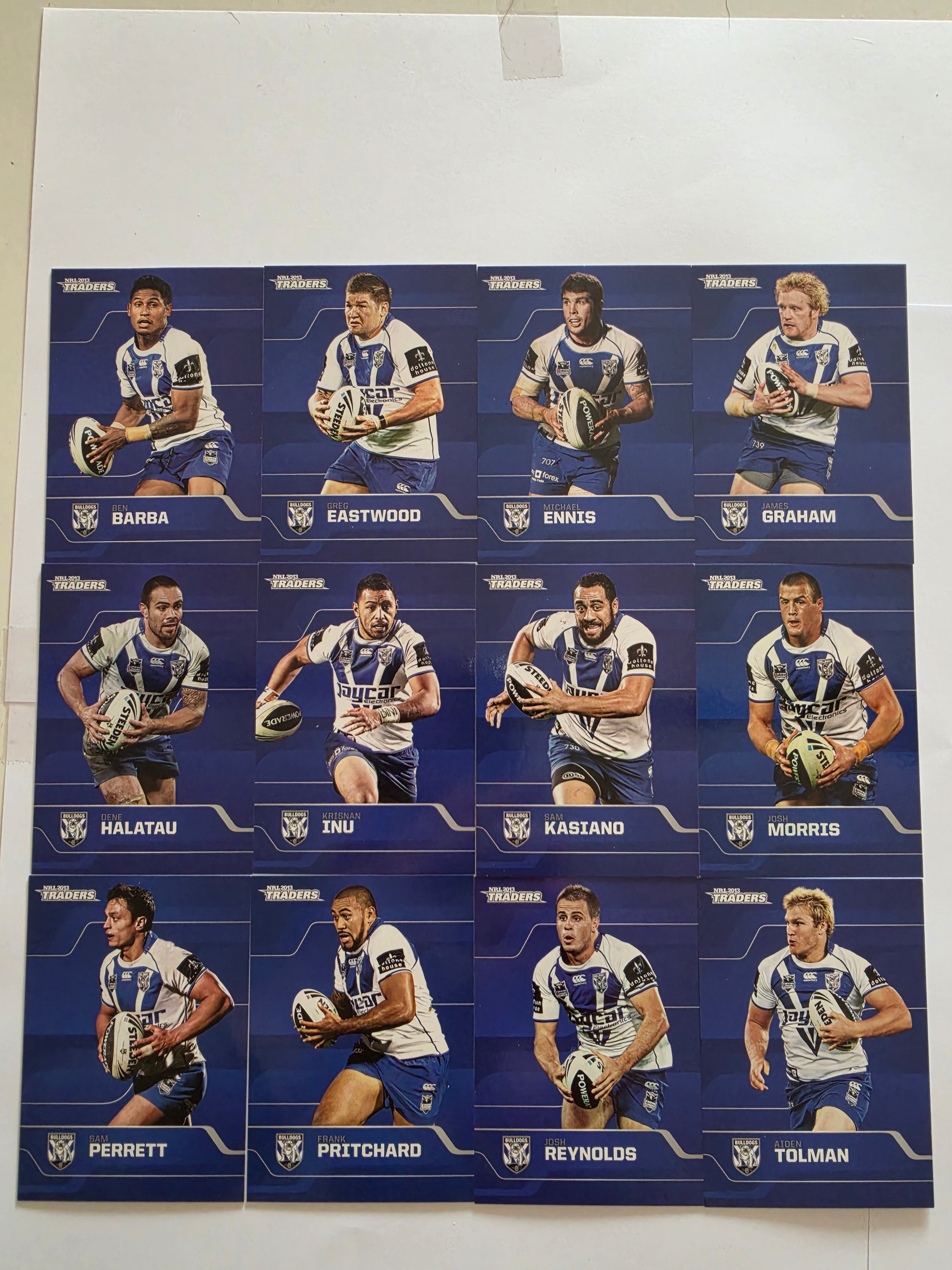 NRL 2013 Traders | Canterbury Bankstown Bulldogs Base Team Set