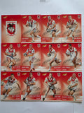 NRL 2012 Champions | St George Illawarra Dragons Base Team Set