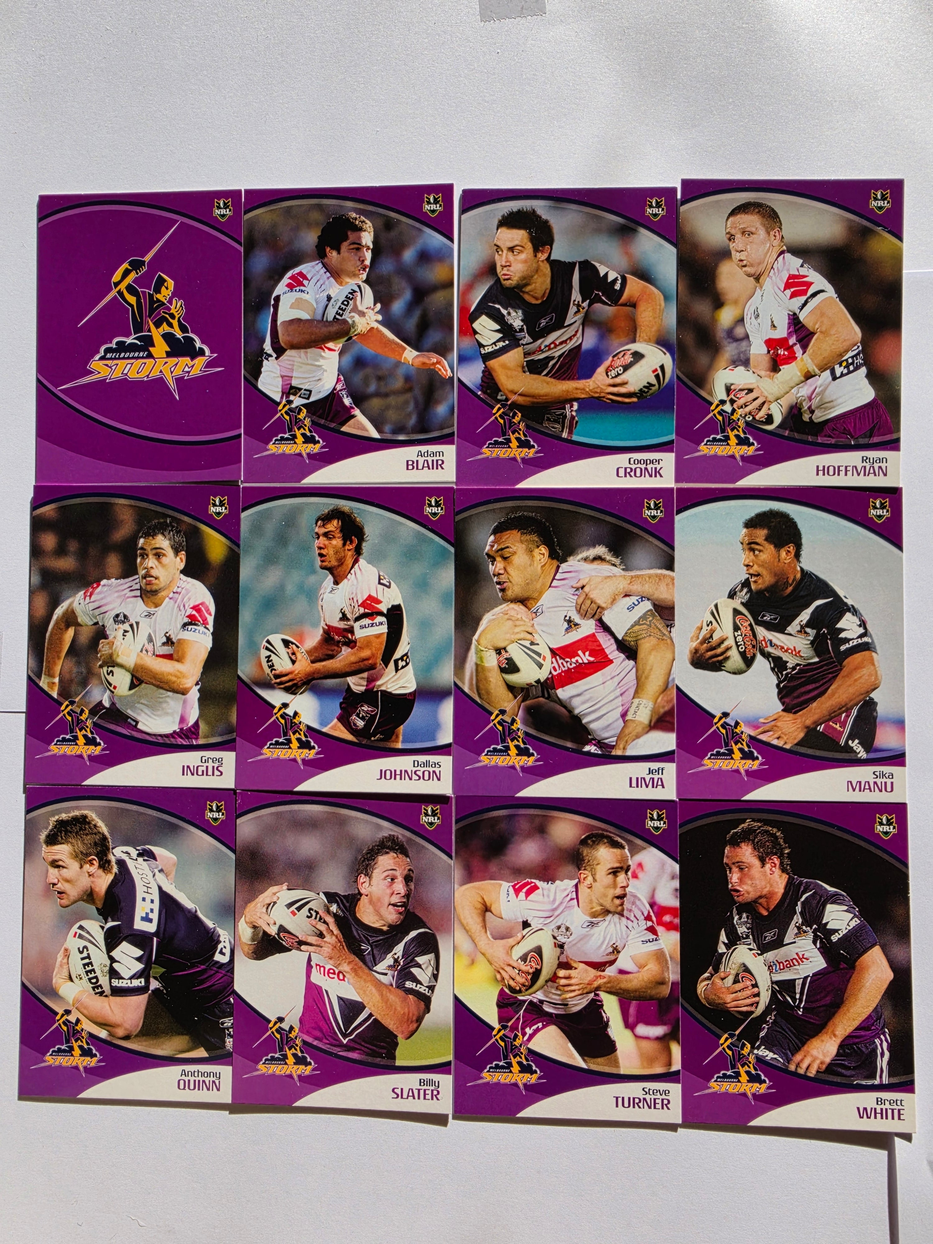 NRL 2009 Daily Telegraph | Melbourne Storm Base Team Set