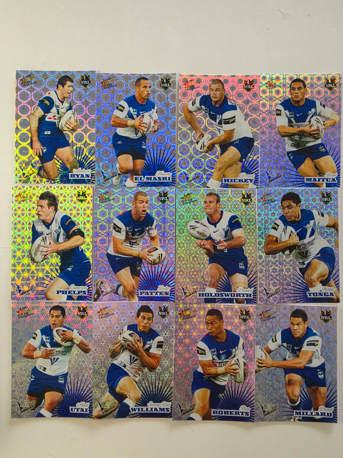 NRL 2008 Champions | Complete Holofoil Set | 195 Cards