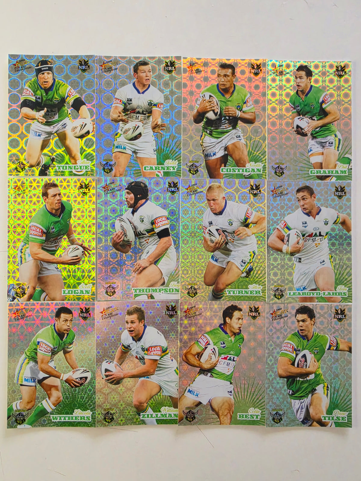 NRL 2008 Champions | Complete Holofoil Set | 195 Cards