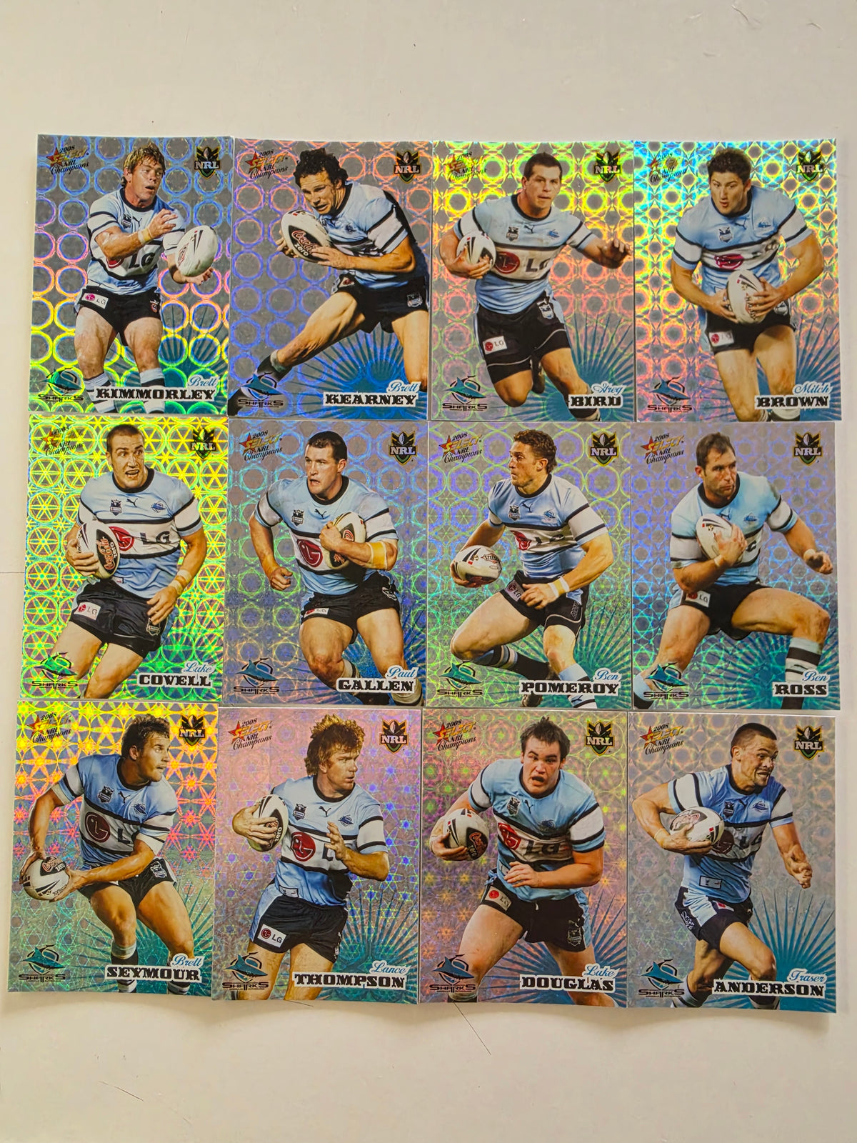 NRL 2008 Champions | Complete Holofoil Set | 195 Cards