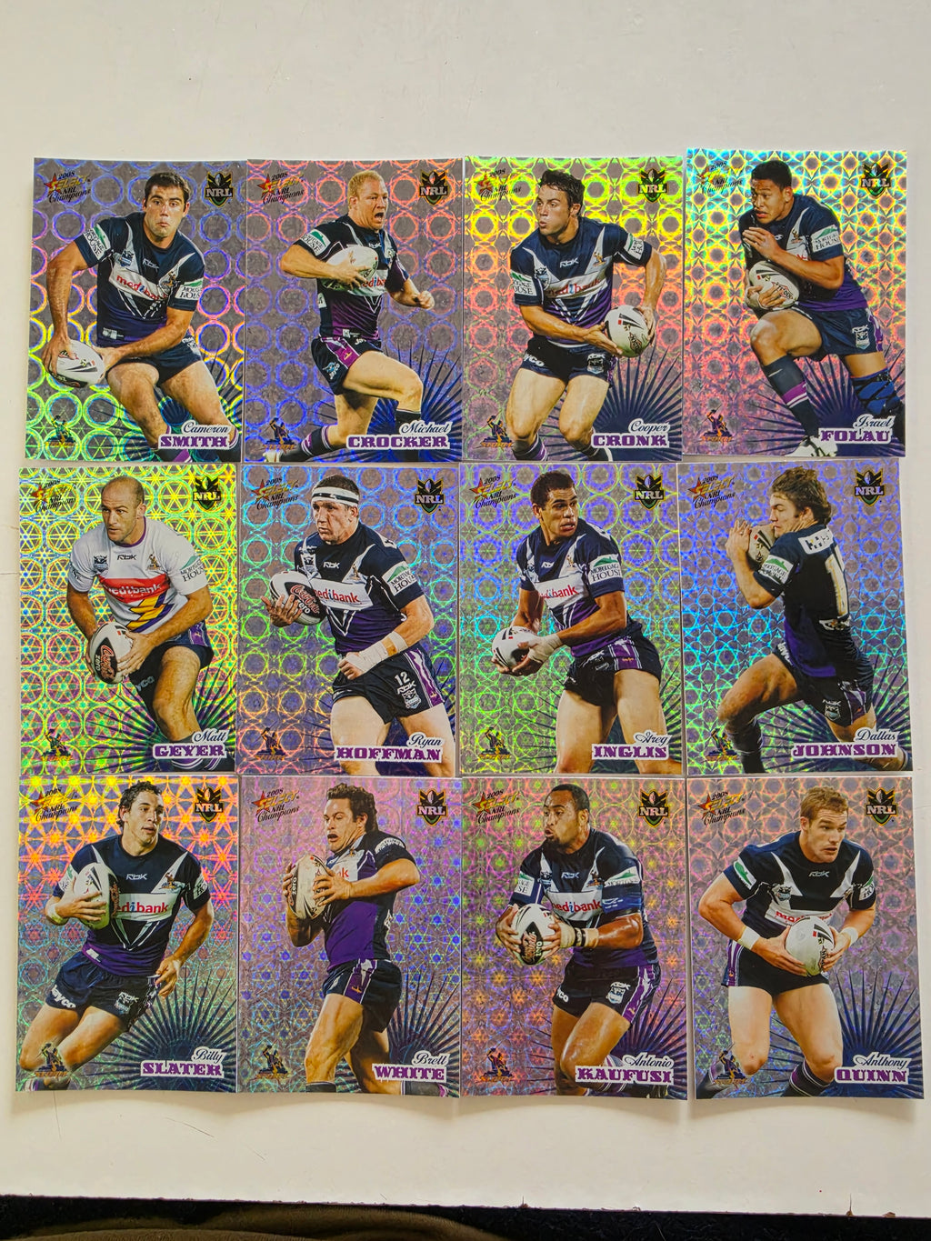NRL 2008 Champions | Complete Holofoil Set | 195 Cards