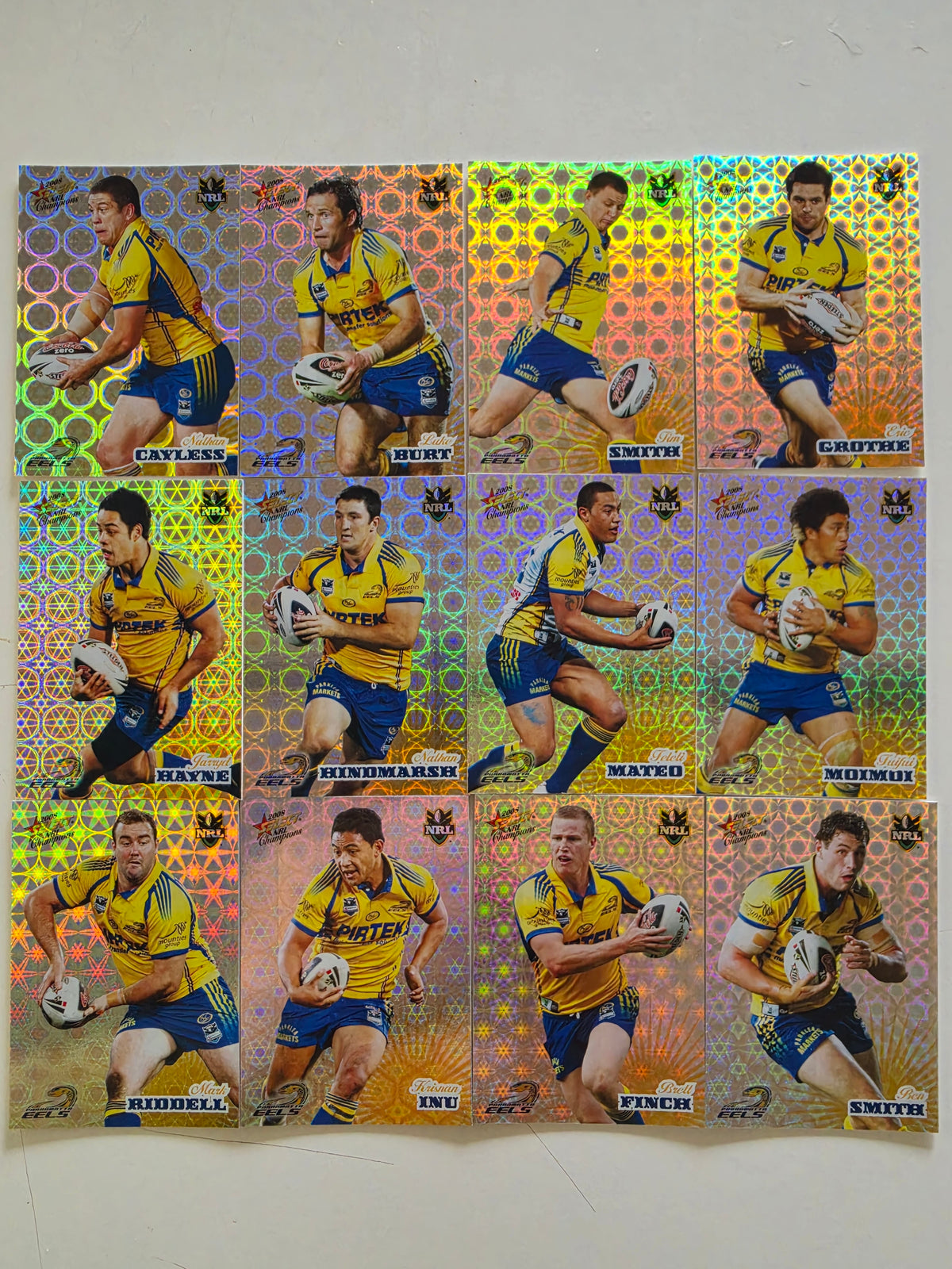 NRL 2008 Champions | Complete Holofoil Set | 195 Cards