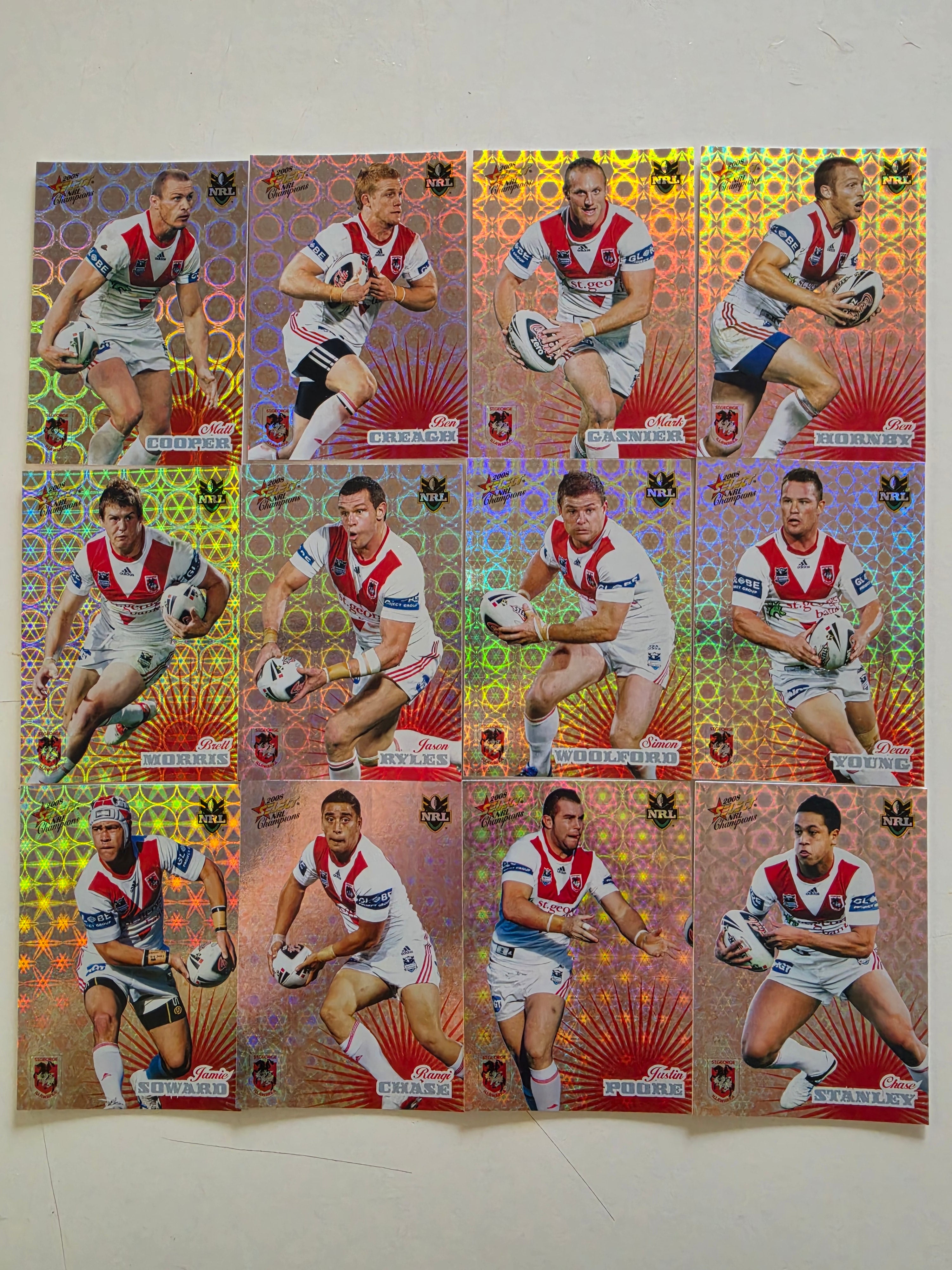 NRL 2008 Champions | Complete Holofoil Set | 195 Cards