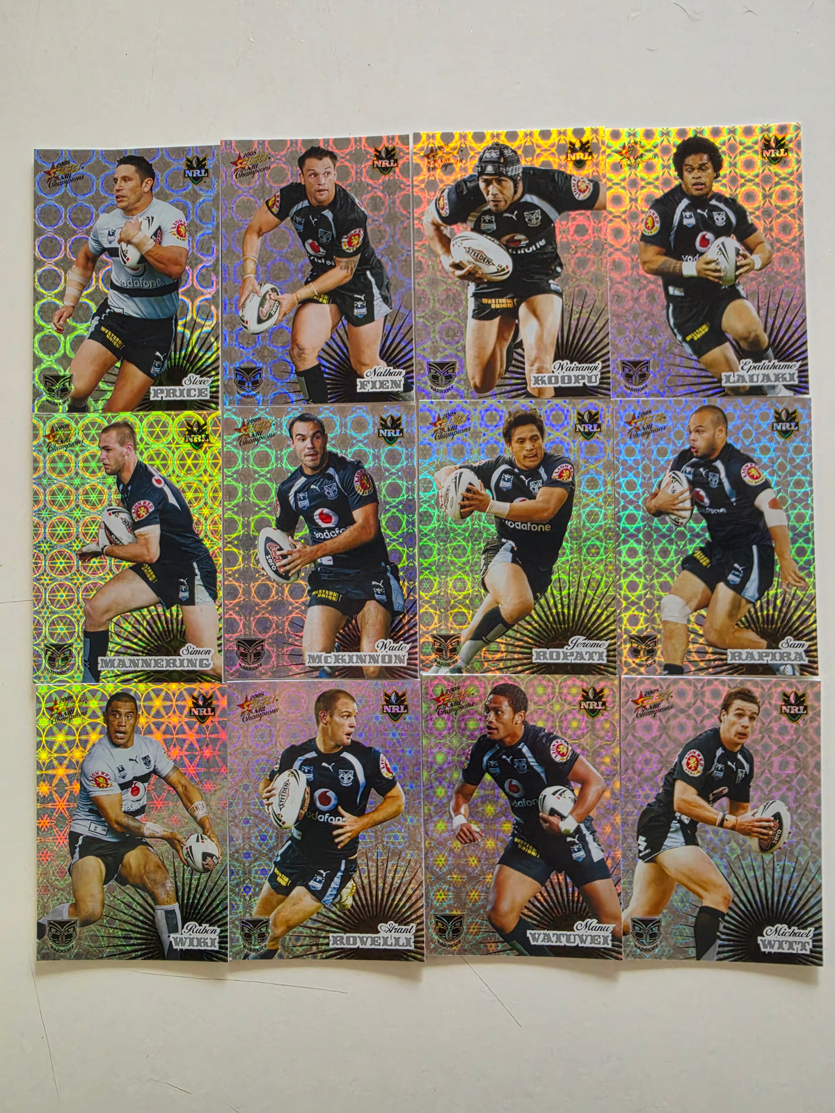 NRL 2008 Champions | Complete Holofoil Set | 195 Cards
