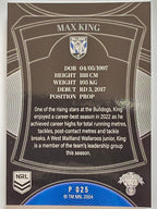 NRL 2023 Elite Pearl Special #025 Max King Canterbury Bankstown Bulldogs
