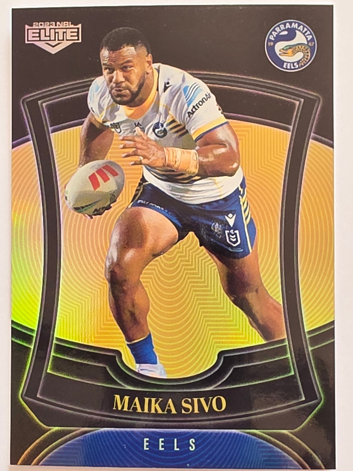 NRL 2023 Elite Pearl Special #099 Maika Sivo Parramatta Eels