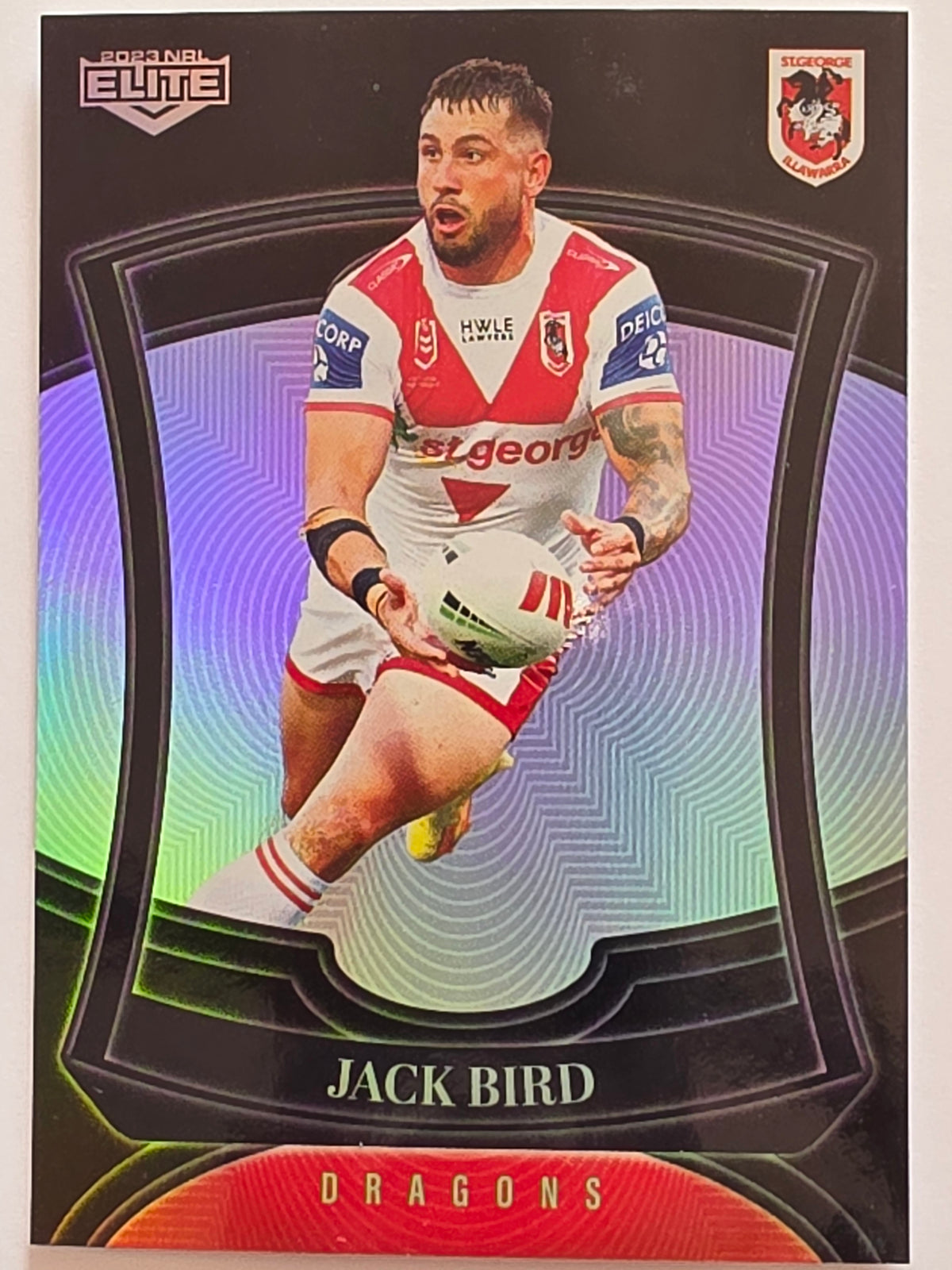 NRL 2023 Elite Pearl Special #119 Jack Bird St George Illawarra Dragons