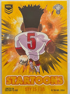 NRL 2021 Traders | Startoons Yellow | #STY15 Mikaele Ravalawa | Dragons