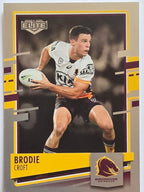NRL 2021 Elite Pearl Special #004 Brodie Croft Brisbane Broncos