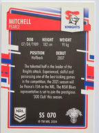 NRL 2021 Elite Pearl Special #070 Mitchell Pearce Newcastle Knights