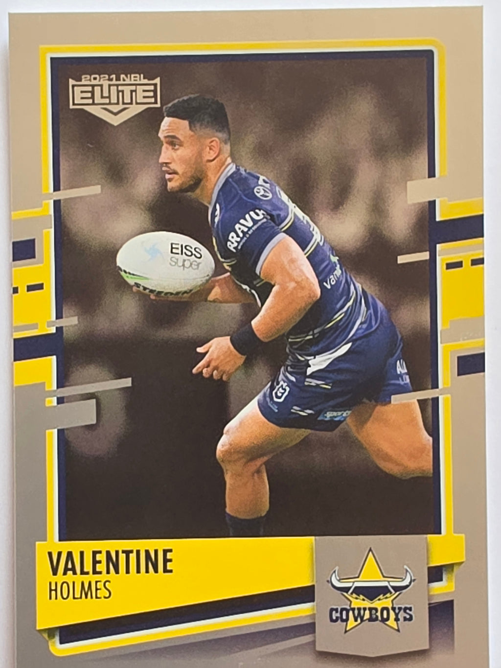 NRL 2021 Elite Pearl Special #079 Valentine Holmes North Queensland Cowboys