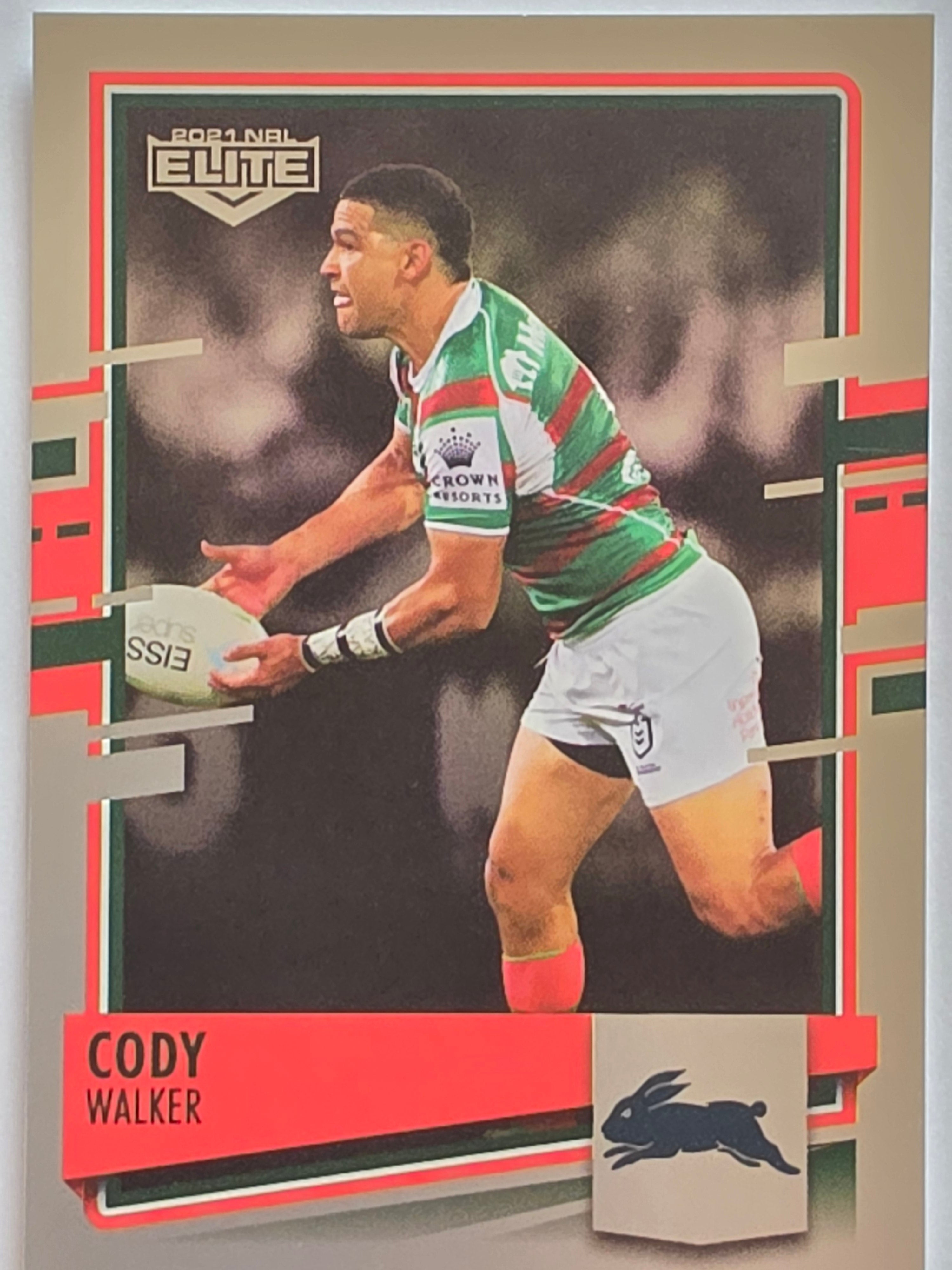 NRL 2021 Elite Pearl Special #108 Cody Walker South Sydney Rabbitohs