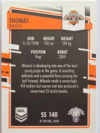 NRL 2021 Elite Pearl Special #140 Thomas Mikaele Wests Tigers