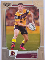 NRL 2020 Elite Silver Parallel #004 Brodie Croft Brisbane Broncos