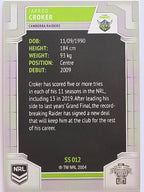 NRL 2020 Elite Silver Parallel #012 Jarrod Croker Canberra Raiders